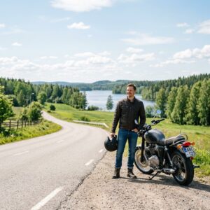 Moottoripyörä vakuutena