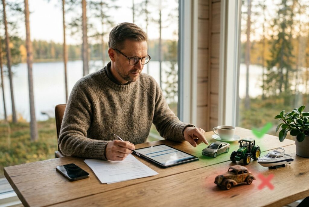 Millainen ajoneuvo sopii lainan vakuudeksi